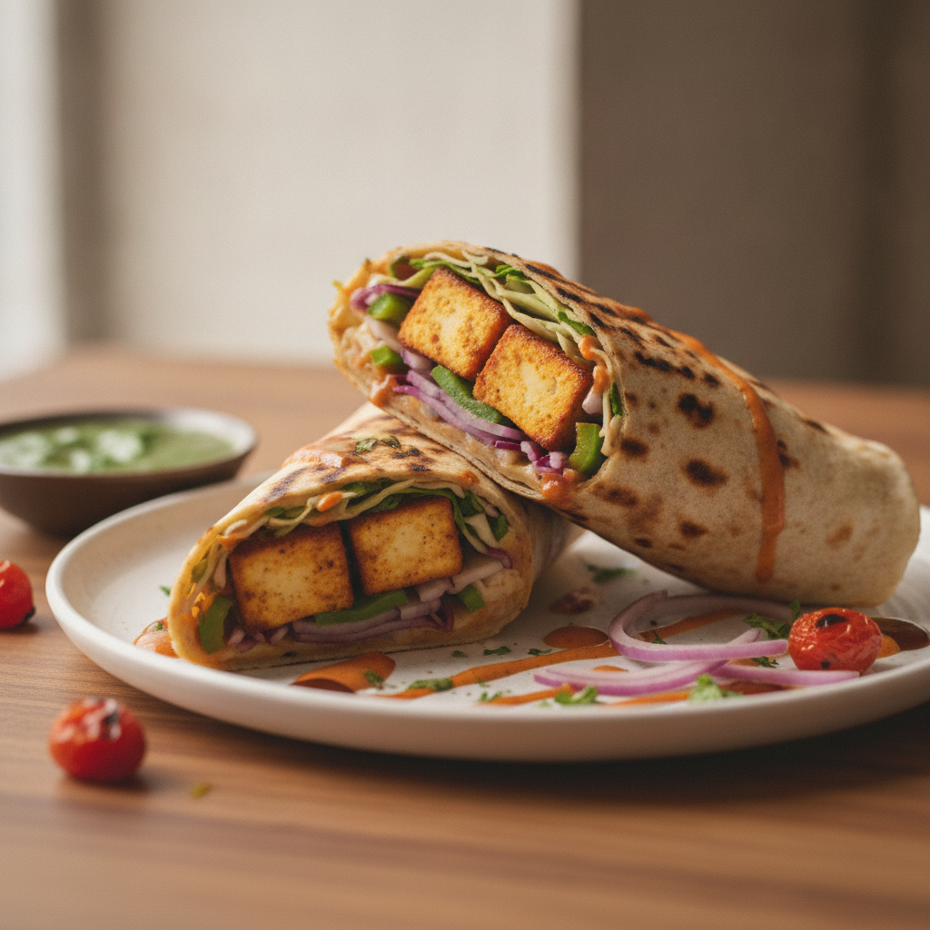 Paneer Tikka Wrap