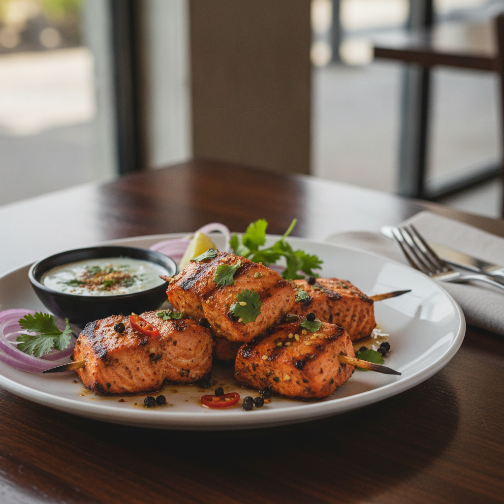 Salmon Fish Tikka