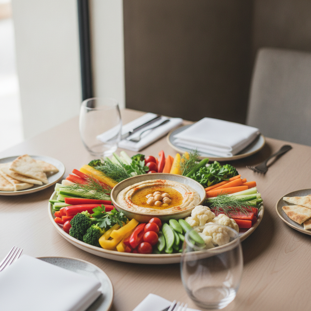 Veggie Platters w/Hummus