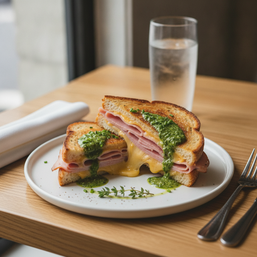 Ham and Cheese Sandwich