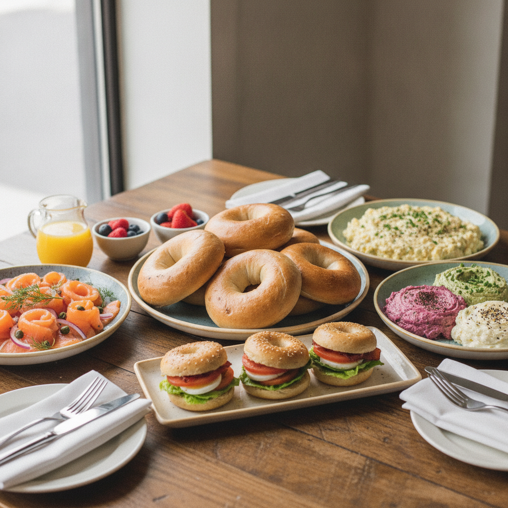 Brunch Platters - Bagels Small (6-9)