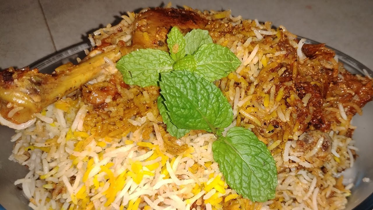 Tangdi Chicken Biryani