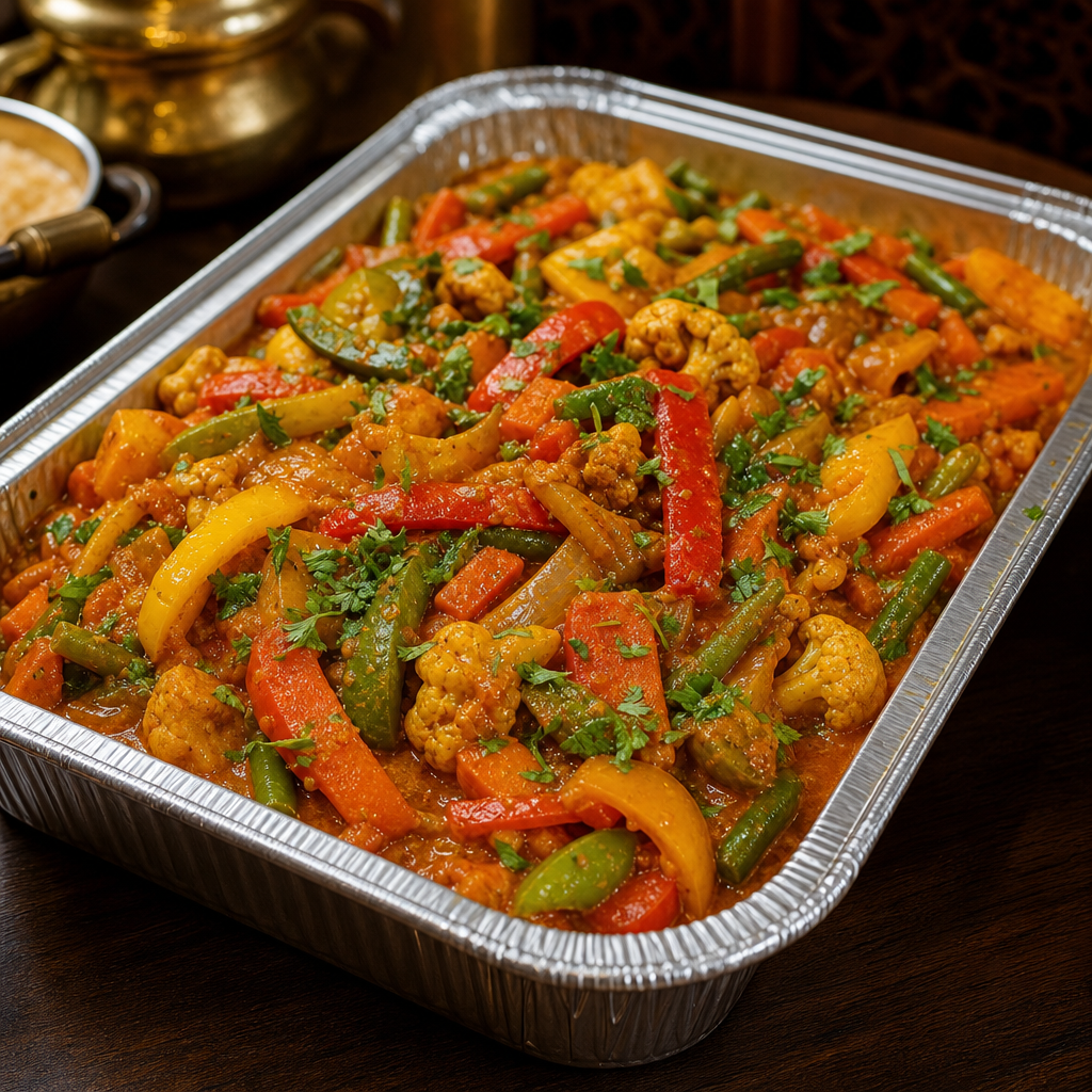Half Tray - Veg Jalfrezi