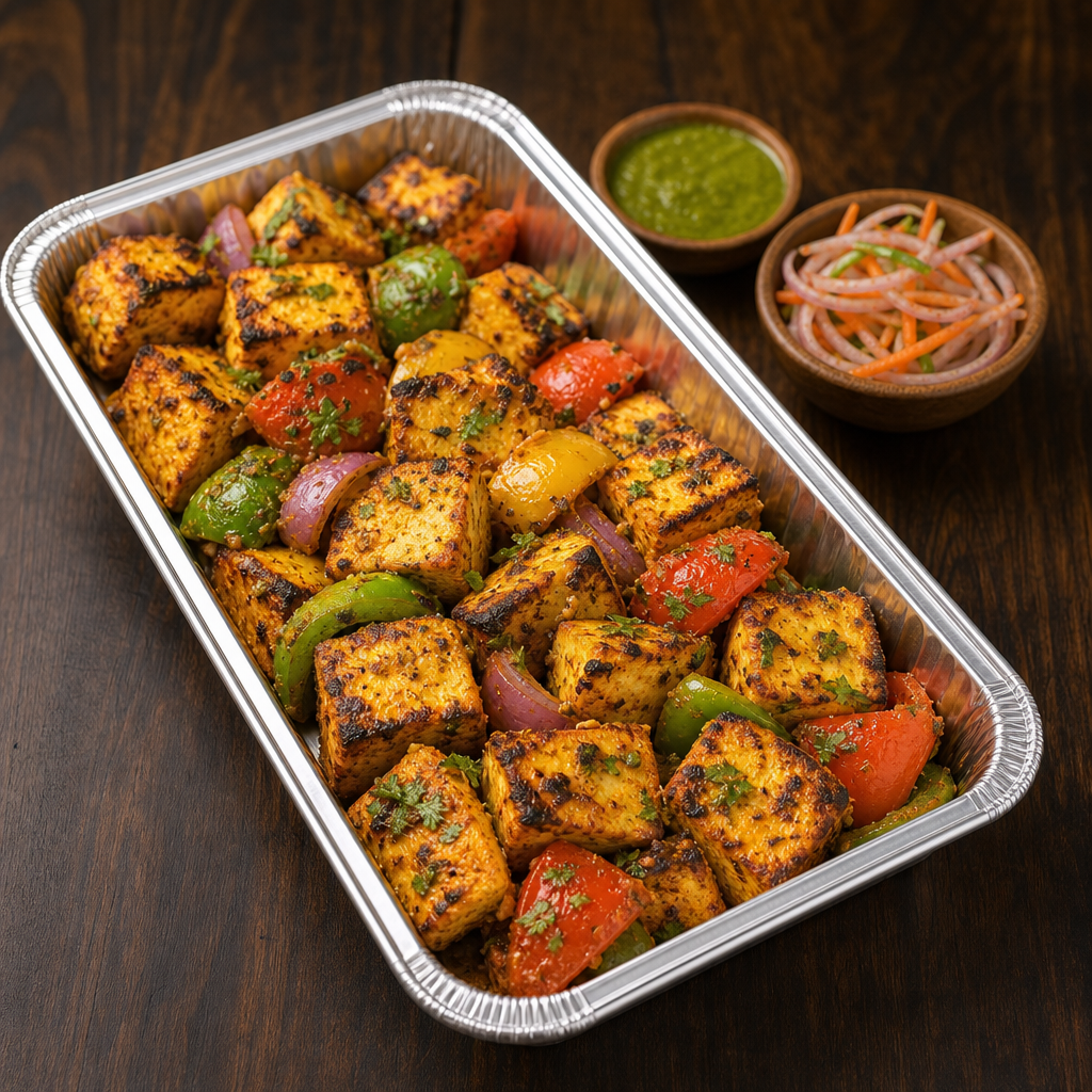 Half Tray - Achari Paneer kebab