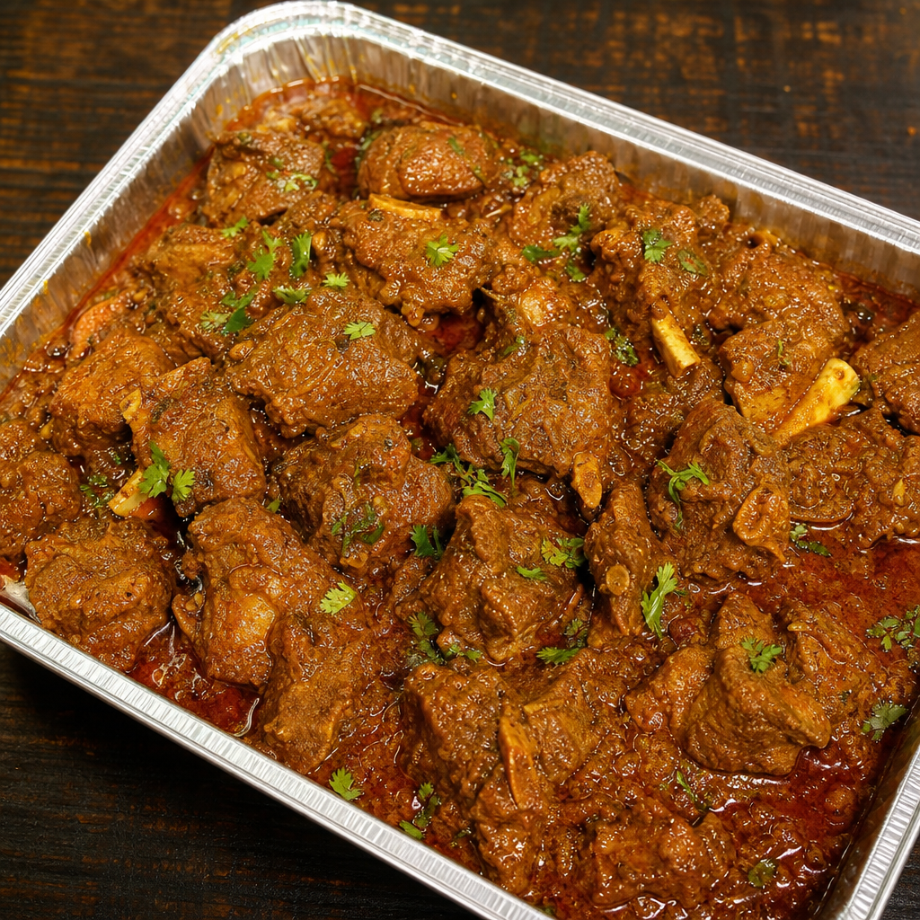Half Tray - Goat Curry