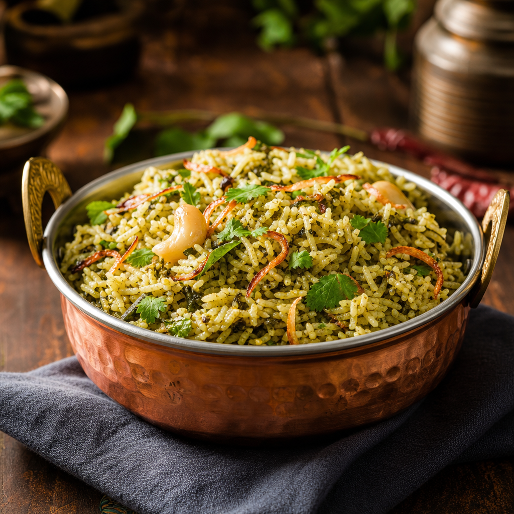Gongura Biryani Vegetables