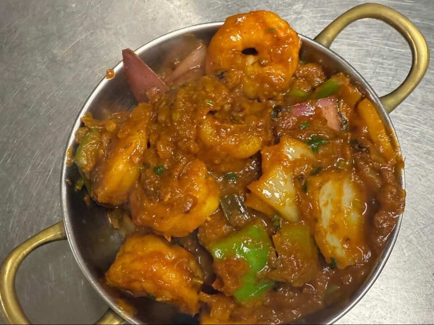 Shrimp Kadai 