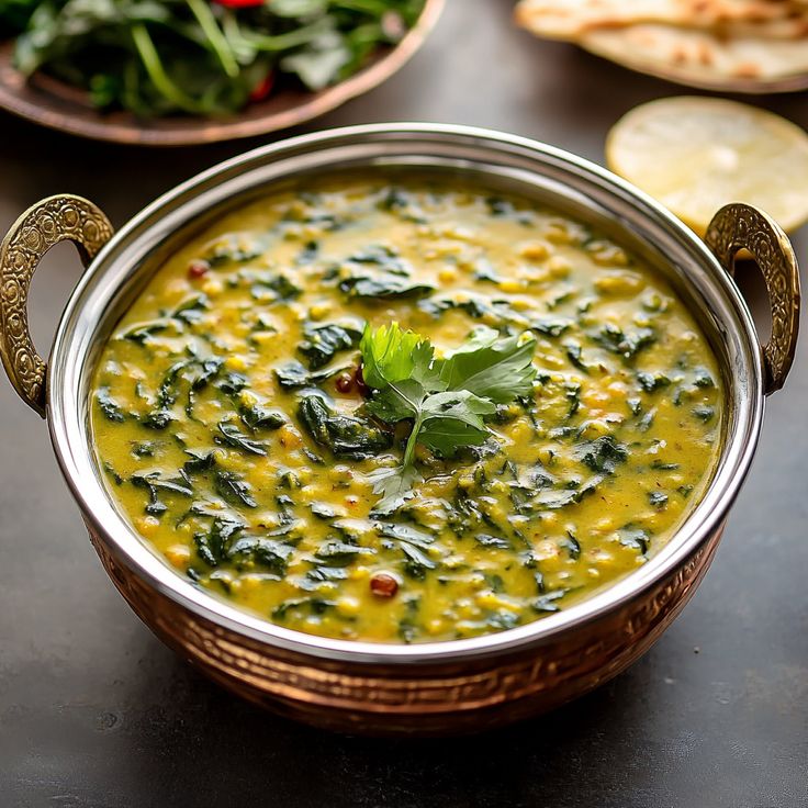 Dal palak (saag)