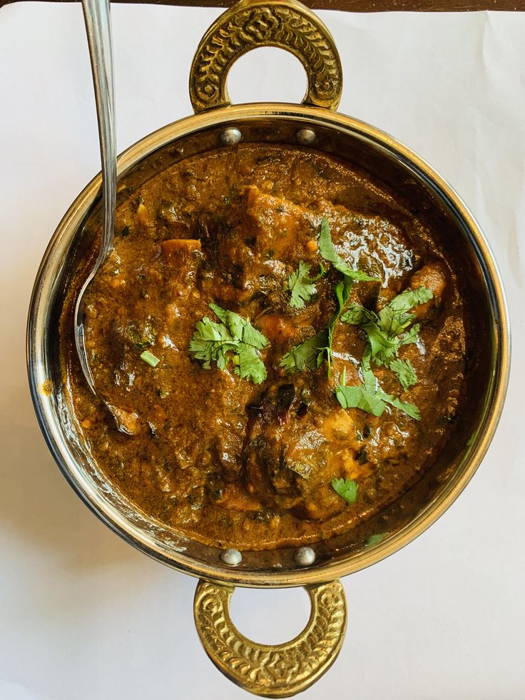 Gongura mutton Curry