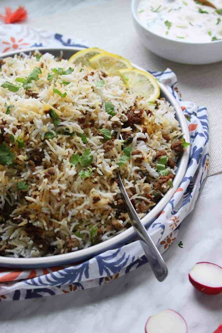 Keema Biryani (kids)