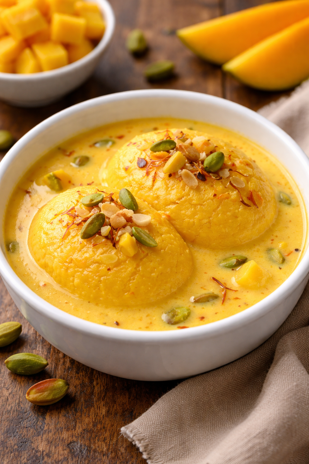 Mango Rasmalai (2pcs)