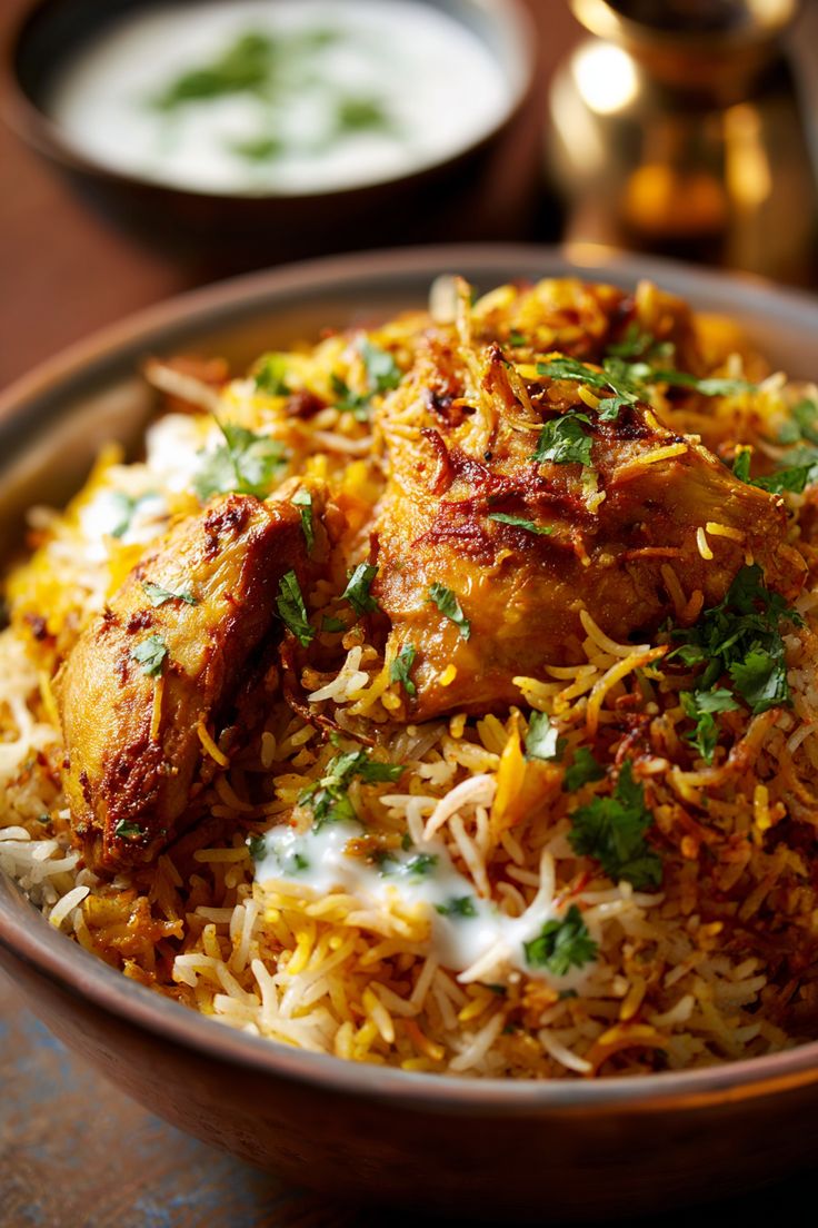 Rajugari Chicken Biryani