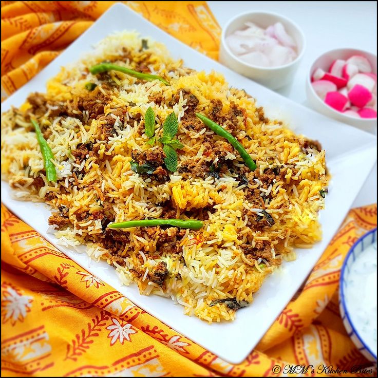Rajugari Keema Biryani