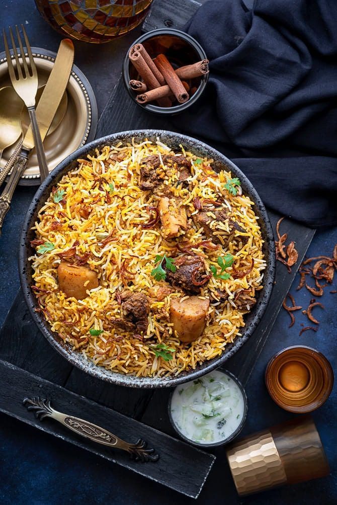 Rajugari Mutton Biryani
