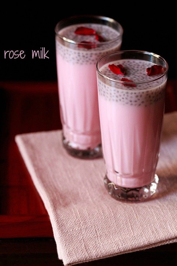 Rose Milkshake