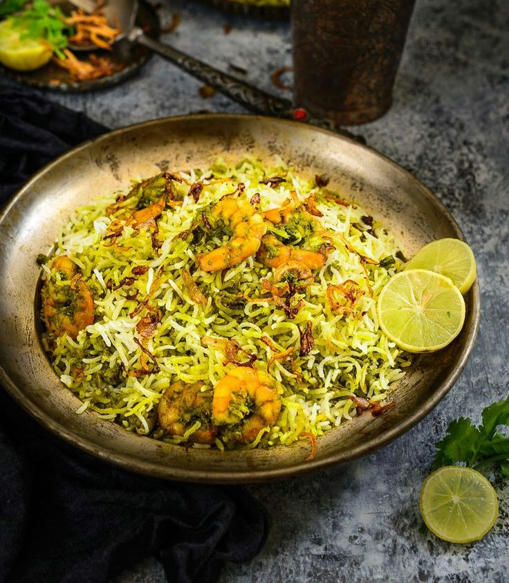 Royala Pulav ( prawns)