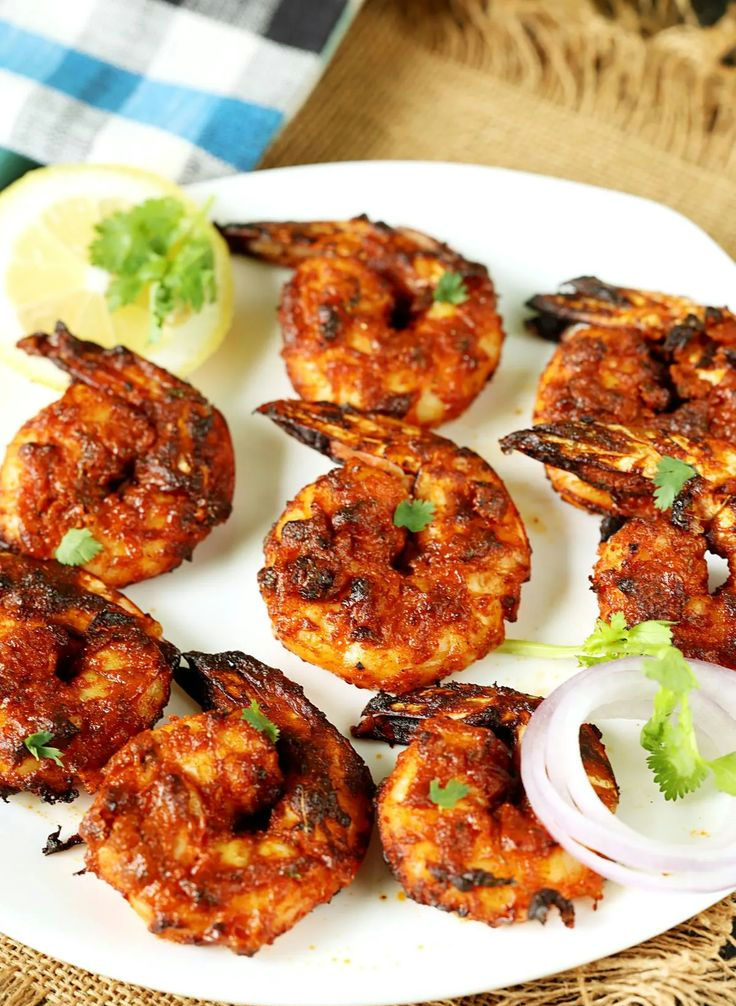 Shrimp tandoori