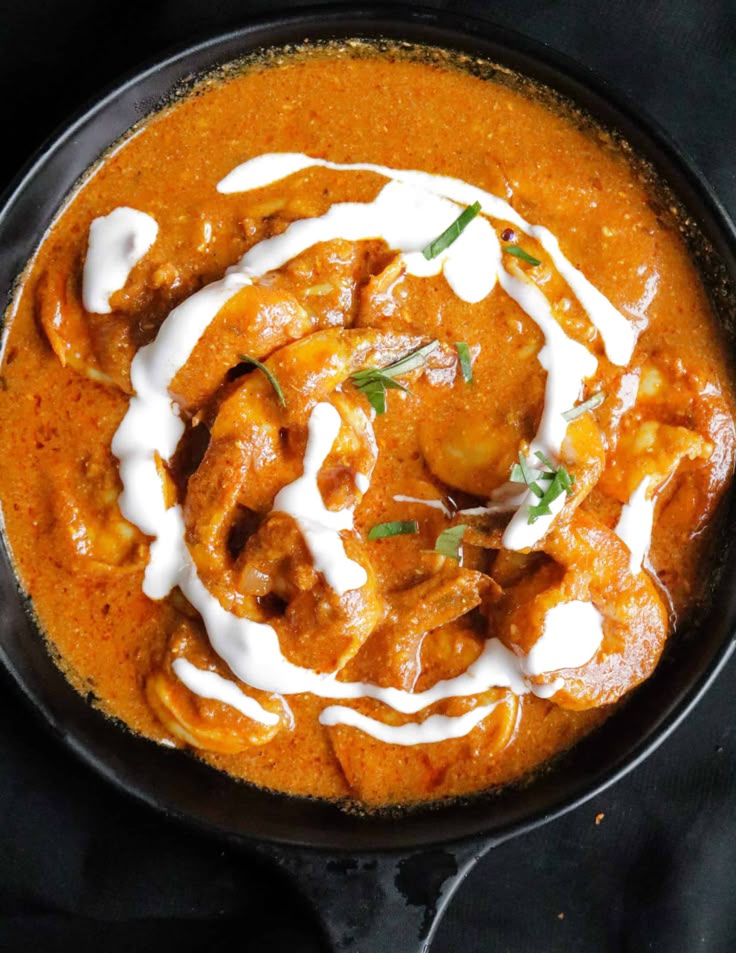 Shrimp tikka masala