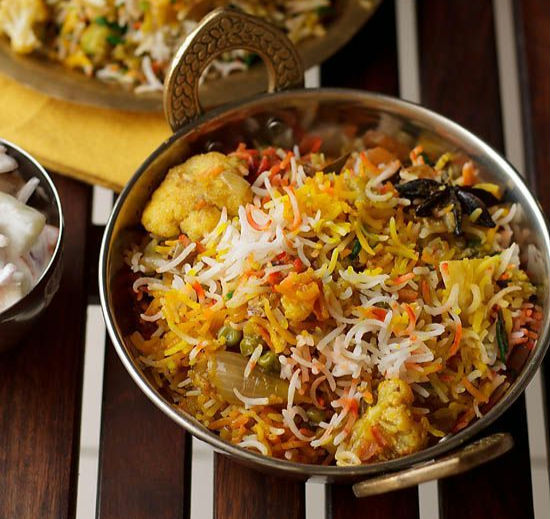 Veg Biryani (kids)