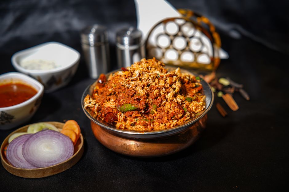 Chettinad Keema Biryani