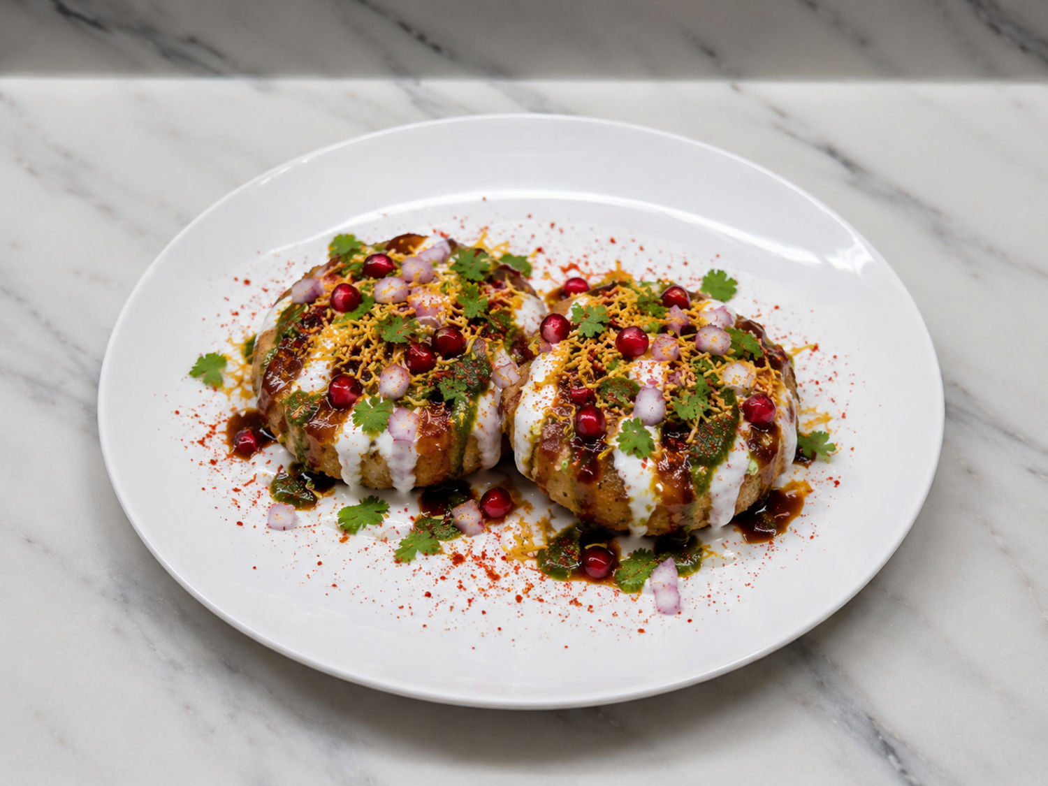 Aloo Tikki Chat