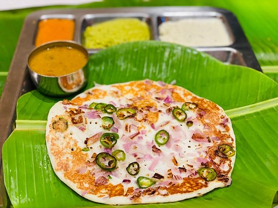Onion & Chili Uttapam